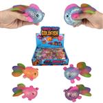 TR88355 Squeezy Sugar Fidget Gold Fish 4.5"